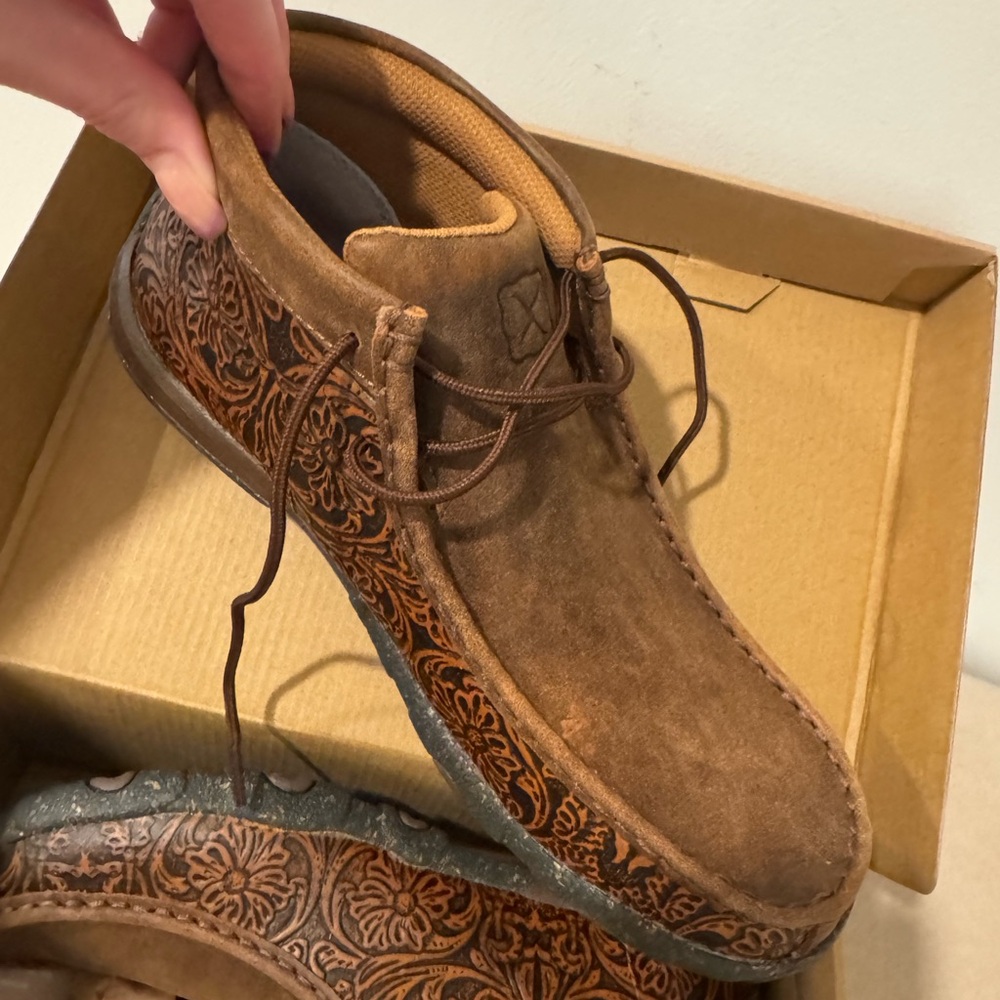 Twisted X Women's Brown Moccasins Size 10